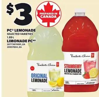 Independent City Market PC LEMONADE offer