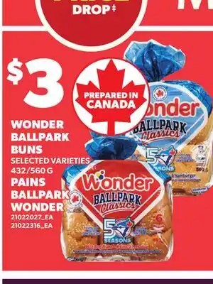Independent City Market WONDER BALLPARK BUNS, 432/560 G offer