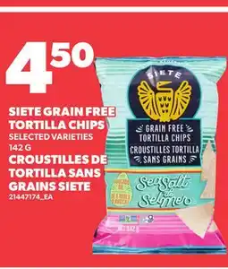 Independent City Market SIETE GRAIN FREE TORTILLA CHIPS offer