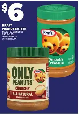 Independent City Market KRAFT PEANUT BUTTER offer