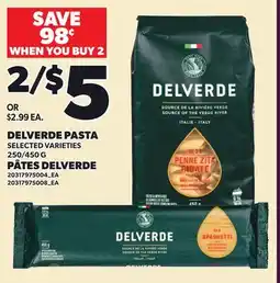 Independent City Market DELVERDE PASTA, 250/450G offer