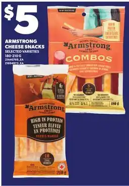 Independent City Market ARMSTRONG CHEESE SNACKS offer
