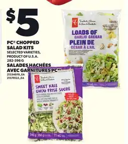 Independent City Market PC CHOPPED SALAD KITS offer