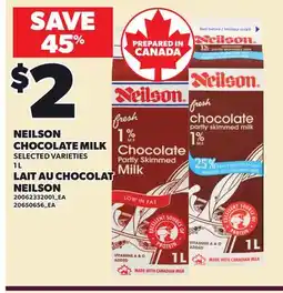 Independent City Market NEILSON CHOCOLATE MILK offer