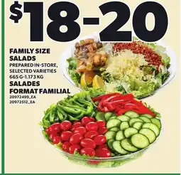 Independent City Market FAMILY SIZE SALADS, 665 G-1.173 KG offer