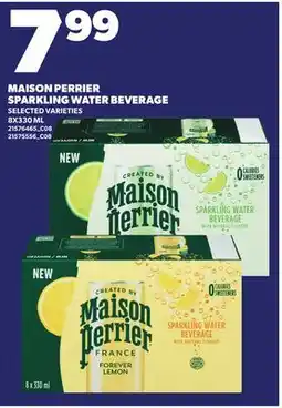 Independent City Market MAISON PERRIER SPARKLING WATER BEVERAGE offer