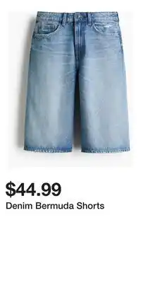 H&M Denim Bermuda Shorts offer