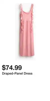 H&M Draped-Panel Dress offer
