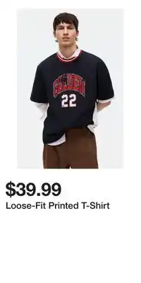 H&M Loose-Fit Printed T-Shirt offer