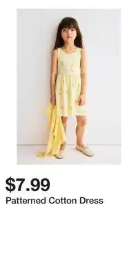 H&M Patterned Cotton Dress offer