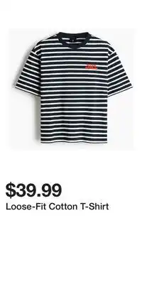 H&M Loose-Fit Cotton T-Shirt offer