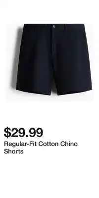H&M Regular-Fit Cotton Chino Shorts offer