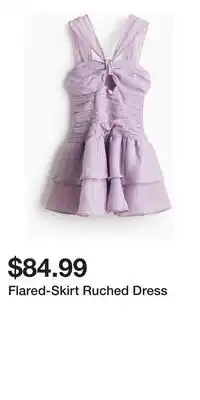 H&M Flared-Skirt Ruched Dress offer