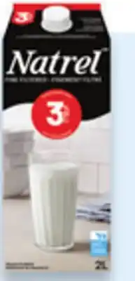 Walmart Natrel fine-filtered milk offer