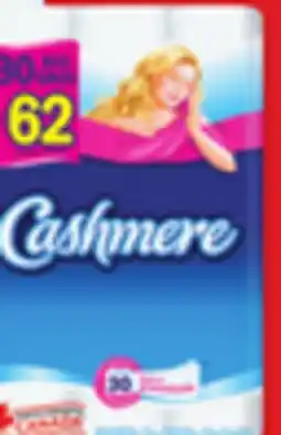Walmart Cashmere bathroom tissue 30 = 62 offer