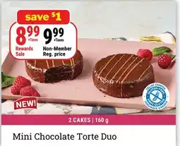 M & M Food Market Mini Chocolate Torte Duo offer