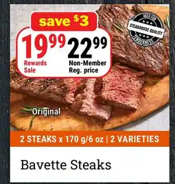 M & M Food Market Bavette Steaks Original offer