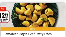 M & M Food Market Jamaican-Style Beef Patty Bites offer