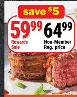 M & M Food Market Bacon Wrapped Beef Filet Mignons offer