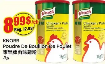 Btrust Supermarket KNORR Poudre De Bouillon De Poulet offer