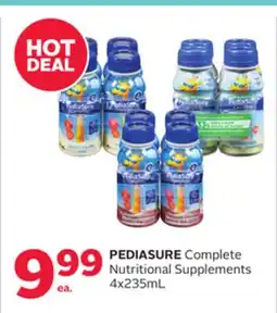 Rexall PEDIASURE Complete Nutritional Supplements offer