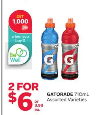 Rexall GATORADE offer