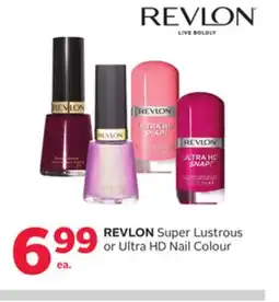 Rexall REVLON Super Lustrous or Ultra HD Nail Colour offer