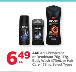 Rexall Anti-Perspirant or Deodorant 76g-113g, Body Wash 473mL or Hair Care 473mL offer