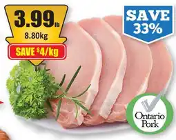 Starsky Boneless Pork Loin Chops or Roast offer