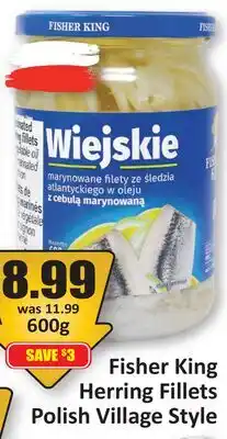 Starsky Fisher King Herring Fillets Polish Village Style offer