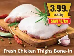 Starsky Fresh Chicken Thighs Bone-In offer