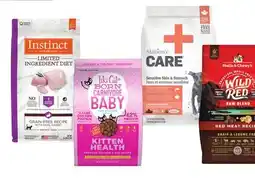 Petsmart dog 1.4-2.7 kg. & cat 0.8-2 kg. food offer
