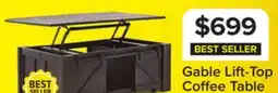 Leon's Gable 50 Lift-Top Coffee Table - Weathered Charcoal offer