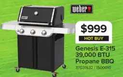 Leon's Weber Genesis E-315 Gas Grill (Liquid Propane) - 1500010 offer
