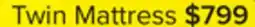 Leon's Kingsdown Percy Medium Euro Top Twin Mattress offer