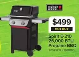 Leon's Weber Spirit E-210 Gas Grill (Liquid Propane) - 1501000 offer