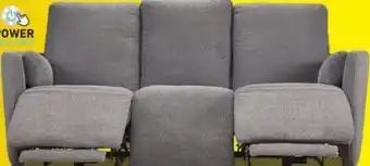 Leon's Alexis Power Reclining Sofa - Grey offer