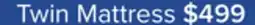 Leon's Serta Panama Firm Twin Mattress offer