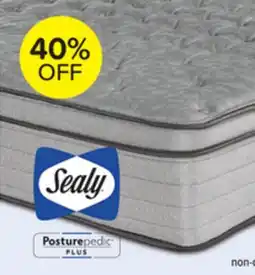 Leon's Sealy Posturepedic Plus Sterling Artemis Euro Top Luxury Firm Queen Mattress offer