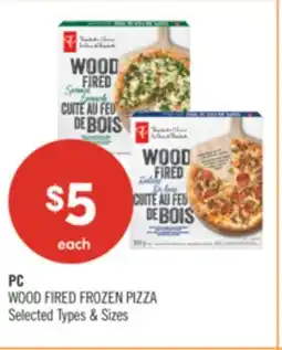 Shoppers Drug Mart PC WOOD FIRED FROZEN PIZZA offer
