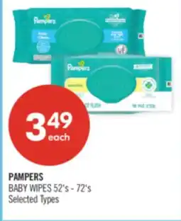 Shoppers Drug Mart PAMPERS BABY WIPES offer