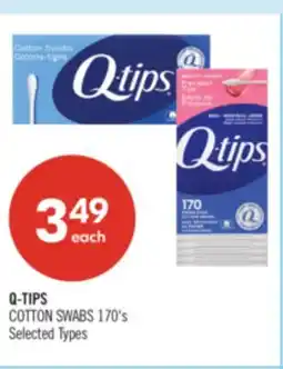 Shoppers Drug Mart Q-TIPS COTTON SWABS offer