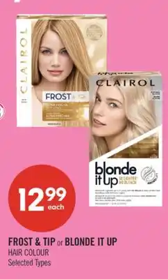 Shoppers Drug Mart FROST & TIP or BLONDE IT UP HAIR COLOUR offer