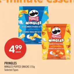 Shoppers Drug Mart PRINGLES MINGLES PUFFED SNACKS offer