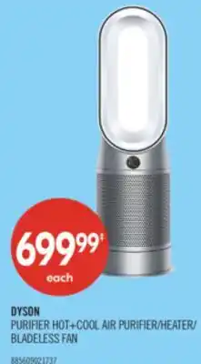 Shoppers Drug Mart DYSON PURIFIER HOT+COOL AIR PURIFIER/HEATER/ BLADELESS FAN offer