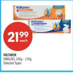 Shoppers Drug Mart VOLTAREN EMULGEL offer