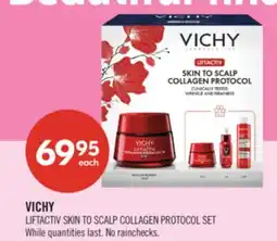 Shoppers Drug Mart VICHY LIFTACTIV SKIN TO SCALP COLLAGEN PROTOCOL SET offer