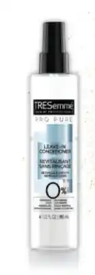 Shoppers Drug Mart TRESEMMÉ PRO PURE LEAVE-IN CONDITIONER (180mL) or ONE STEP offer