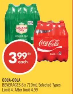 Shoppers Drug Mart COCA-COLA BEVERAGES offer