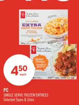 Shoppers Drug Mart PC SINGLE SERVE FROZEN ENTREES offer